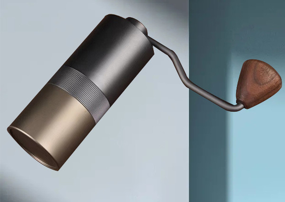 Amoladora de café manual de la manija plegable Adjustable Double Bearing