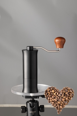 Molino manual ajustable del molinillo de café de la mano para la molienda gruesa fina