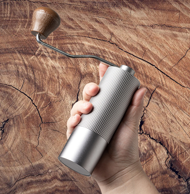 Rebabas caseras de Mini Handle Portable Stainless Steel de la manivela de la amoladora de café del café express