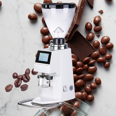 Amoladora de café de la pantalla táctil de la aleación de aluminio 110V - 220V 1400 Rolls/caja minuciosa del cartón