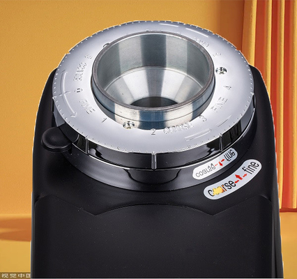 Amoladora de café comercial de aluminio Flat Burr Manual