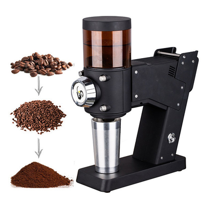 Amoladora de café comercial plástica del ABS de aluminio Coffee Bean Burr Espresso Grinder