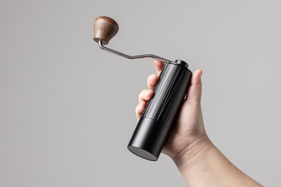 Molinillo de café de mano de acero inoxidable de lujo Manual pequeño de cocina grosor ajustable