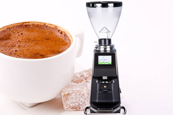 Amoladora eléctrica comercial profesional Machine de Burr Mill Espresso Conical Coffee