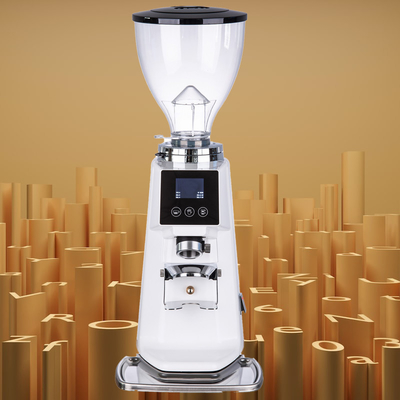 capacidad Burr Coffee Grinder Commercial Cocoa Bean Grinder de la tolva 1.2kg