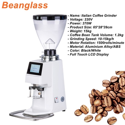 Máquina de café express comercial con el ABS de Bean Grinder Aluminium Alloy del café