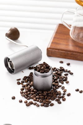 Amoladora de café industrial manual de la mano Professional Stainless Steel Burr Core