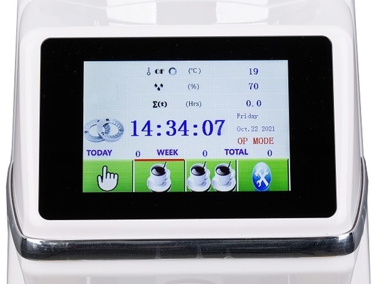 pantalla LCD táctil comercial de Machine Wirh de la amoladora de café 370W