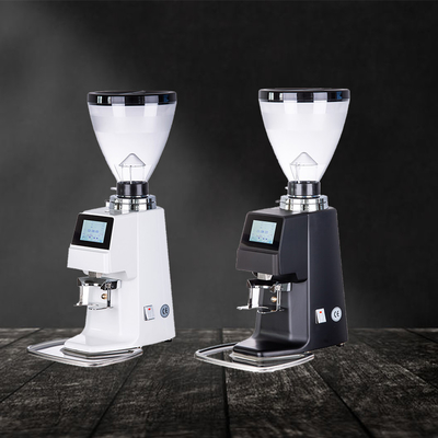 Amoladora de café comercial de la aleación de aluminio Touchscreen 370W