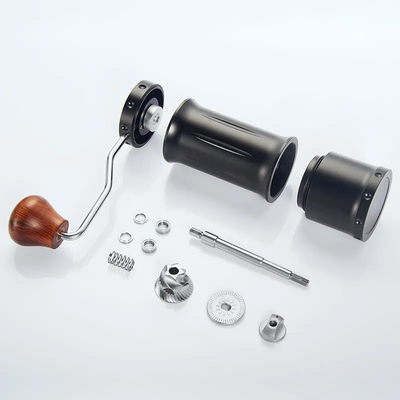 Capa manual de Single Dose Titanium de la amoladora de los granos de café del cuerpo cónico de la industria