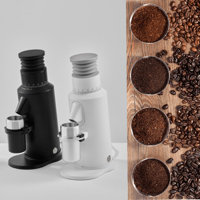 Uso doméstico 1400rpm de la amoladora de café de las rebabas del café express de la aleación del cinc y de la aleación de aluminio