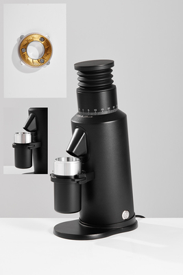Amoladora de café del uso en el hogar 1400RPM Flat 64m m Burr Black White Color