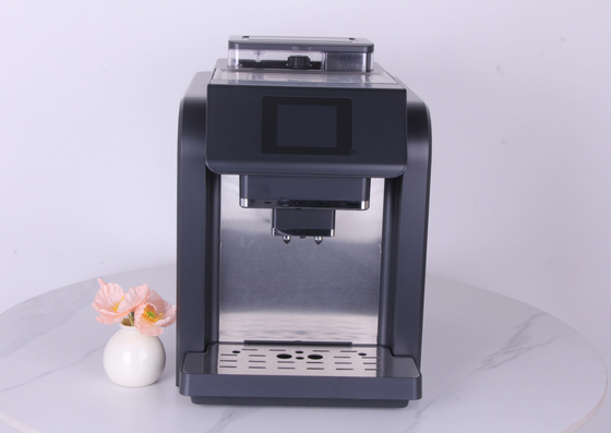 Máquina de café de espresso ajustable de 1250W con tanque de agua de 2.0L y control de temperatura personalizable